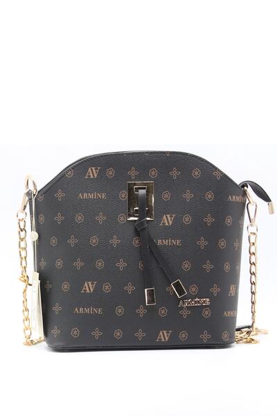 Armine Women's Black 102 Shoulder Strap Bag