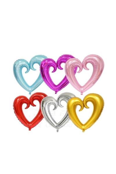 Çılgıntrend بالون فويل قلب فارغ 100 سم