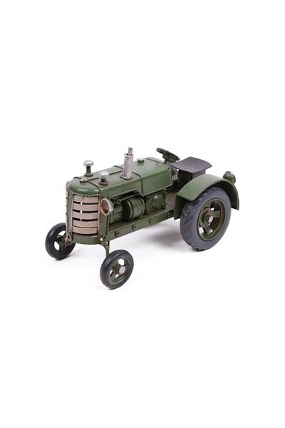 ECOME Decorative Metal Tractor Vintage Trinket Gift