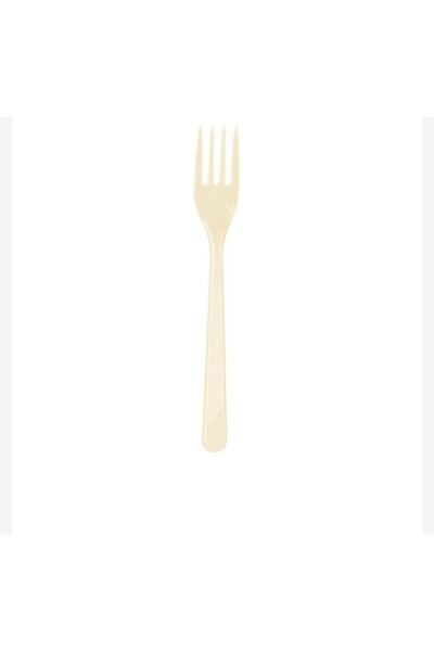 Acar Süs Fork Luxury Cream 2.5X17.5 cm (25 Pieces)