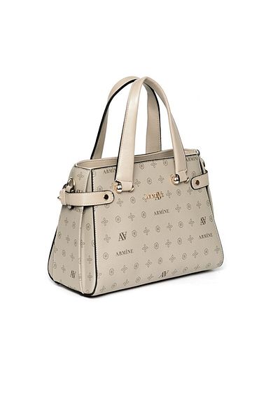 Armine Women's Classic Mink Printed Bag with Strap