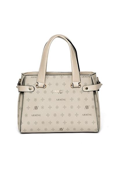 Armine Women's Classic Mink Printed Bag with Strap