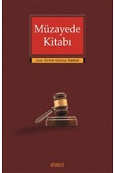 Kitabevi Yayınları Müzayede Kitabı - Emine Gürsoy Naskali 9786057819697