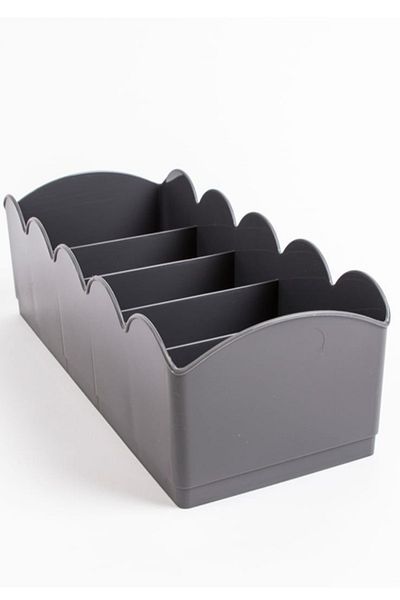 KUMSAL Drawer Socks and Buckle Organizer Anthracite