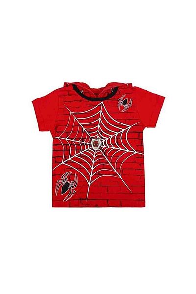 Gigas Boy's Spiderman Hooded Shorts Lighted Suit
