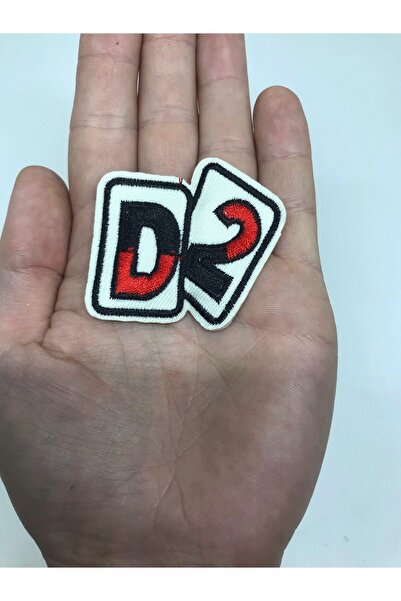 oldskoolbutik Arma de broderie D2 care poate fi lipită cu fierul de călcat