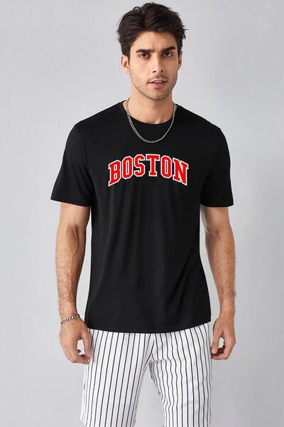 trendypassion Design Boston cu imprimeu tricou