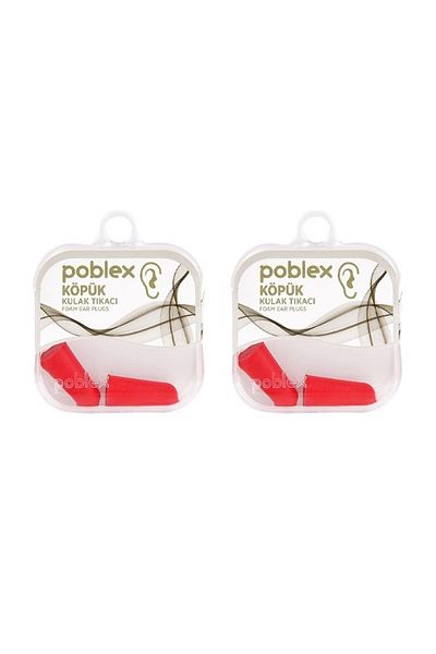 Poblex Foam Earplugs - 2 Boxes
