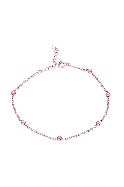 Glorria Gümüş Rose Toplu Zincir Bileklik