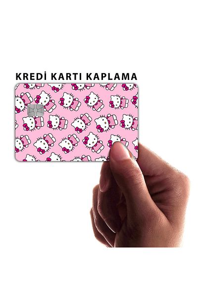 gettsticker Αυτοκόλλητο κάλυψης πιστωτικής κάρτας Hello Kitty