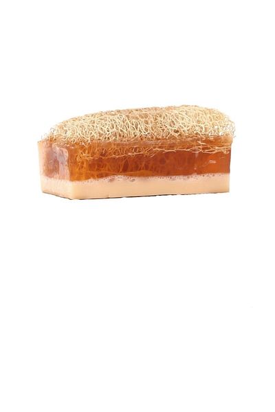 HG CLINIQA Decorative Gift Pumpkin Fiber Honey Donkey Milk Extract Skin Soap