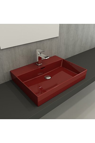 Bocchi Milano Lavabo 60 Cm Parlak Kırmızı 1376-019-0126
