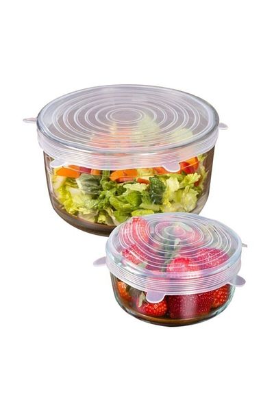 Sam Silicone Stretch Cover 6-Piece Pot Cap