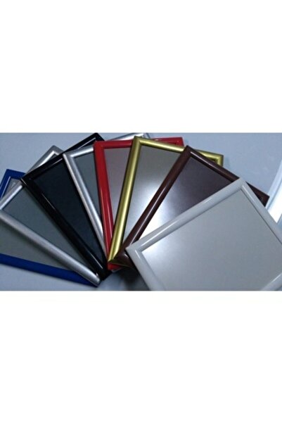 KIVILCIM PLASTİK VE REKLAM ÜRÜNLERİ 10´lu Paket A4 Pratik Renkli Çerçeve Gold...