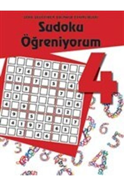 Genel Markalar Sudoku Öğreniyorum 4 – Zekâ Geliştiren Bulmaca Etkinlikleri / ...