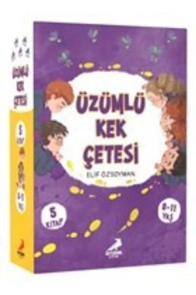 Erdem Çocuk Üzümlü Kek Çetesi Seti (5 Kitap Takım)