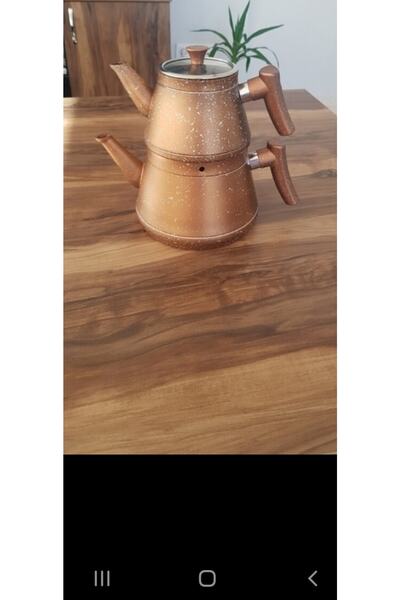 TFS Kahverengi Granit Çaydanlik