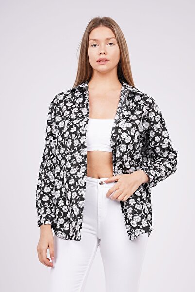 GABRİA Πουκάμισο με λουλουδάτο σχέδιο