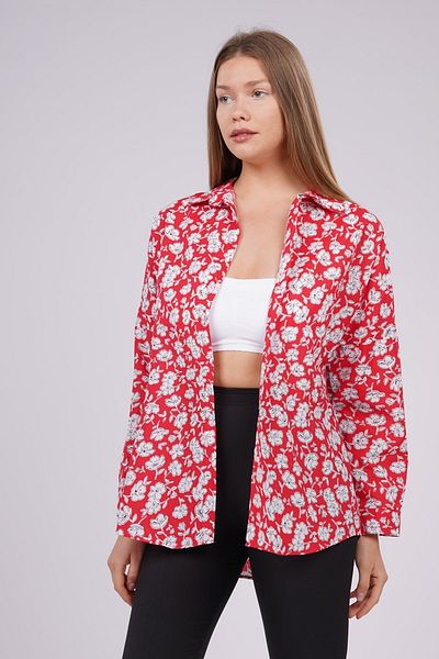 GABRİA Floral Patterned Shirt