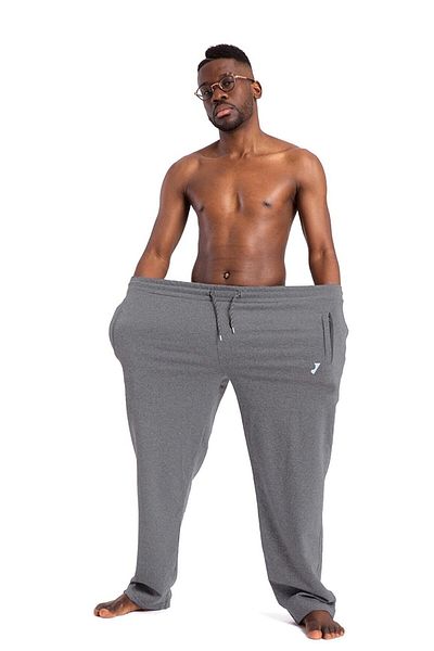 TAMPAP Men's Plus Size Sweatpants with Pockets and Zippered Pocket
