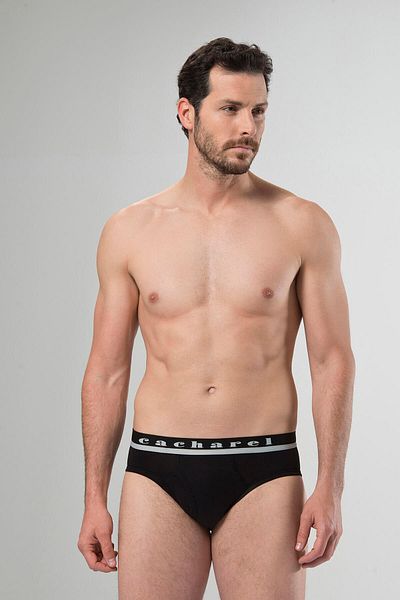 Cacharel Ανδρικό Slip Band Ανδρικό Μαύρο Slip Band 95% Βαμβάκι 5% Ελαστάνη