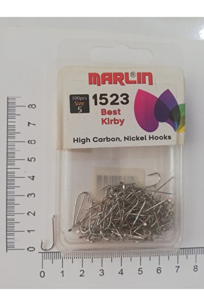 Marlin 1523 Nikel Çapraz Olta Iğnesi 100 Adet No : 5