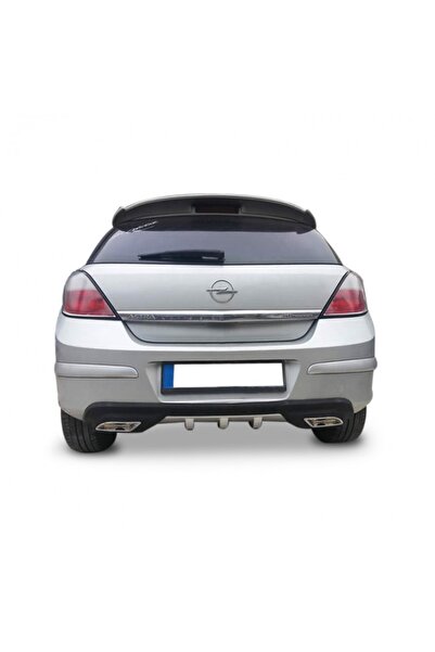 URAZ OTO AKSESUAR Opel Astra H Egzoz Görünümlü Universal Arka Tampon Eki - Di...