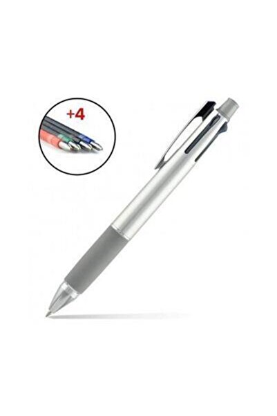 Uni Jel Kalem 4+1 Coklu Kalem Jetstream Sılver