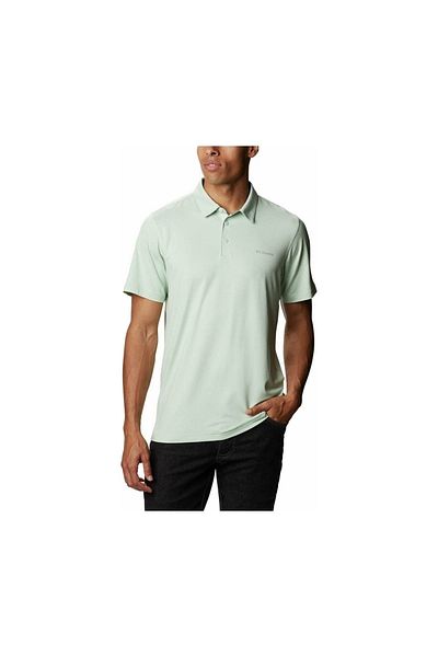Columbia Ανδρικό πράσινο μπλουζάκι πόλο Tech Trail (ao2933390)