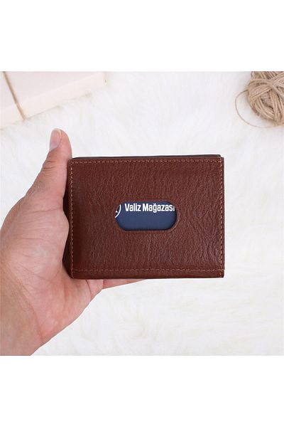 Legend Leather Θήκη για κάρτες 724 Tan ανδρικό γνήσιο δέρμα με θήκη για κέρματα