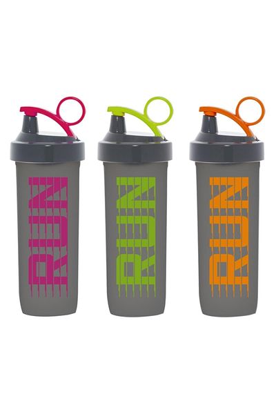 Herevin 740 Cc Patterned Shaker PP Flask Run Mixed Color161515-560