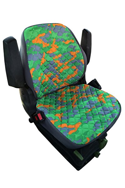 Binbir Trend غطاء مقعد جرار John Deere - أخضر مموه - Imported Impertex