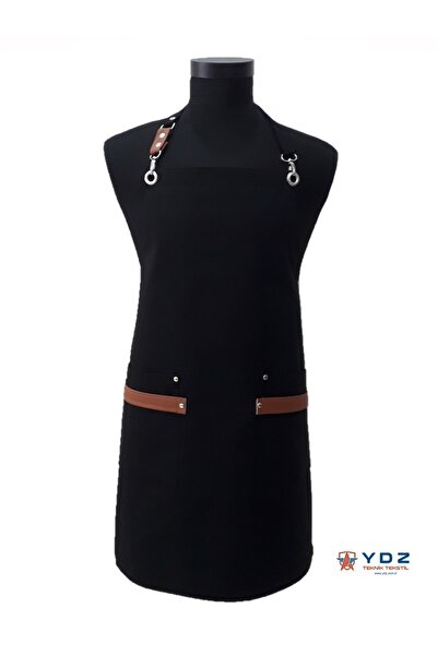 YDZ Boyundan Askılı Mutfak Önlüğü Master Chef Barista Cafe Restaurant Şef Gar...