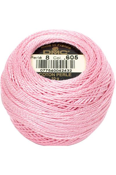 Dmc Koton Perle No:8 605 Embroidery Floss