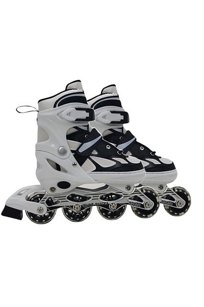 FORSACE Illuminated Silicone Wheel Number Adjustable Aluminum Body Children's Exercise Skating 2 Functions