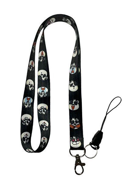 StormiStoretr Çılgın Panda Boyun Ipi Telefon Askısı