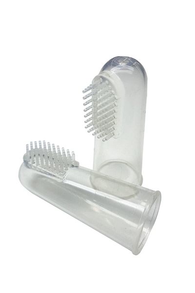 Dentinox Finger-mounted Animal Teeth Scratching Brush