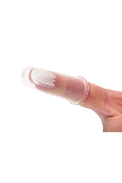 Dentinox Finger-mounted Animal Teeth Scratching Brush