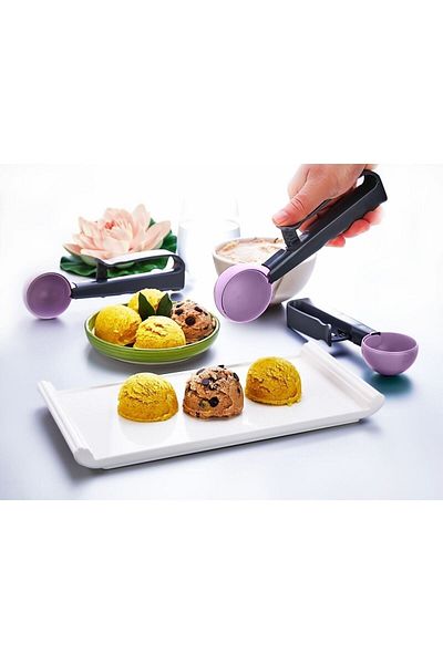 Trendy Shop Ice Cream and Portioning Spoon with Latch - Kp-134