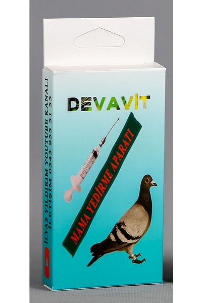 devavit Pigeon Baby Feeding Apparatus, Baby Feeding Syringe, Baby Bird Syringe