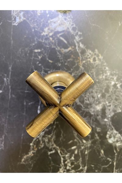 İSAOĞLU YAPI Premium Antique Gold Bidet Faucet