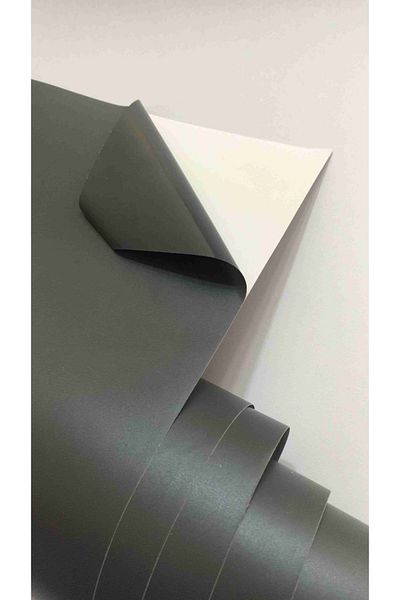 Baskı Madeni Anthracite Gray Matte Foil - Adhesive (120cmx100cm)