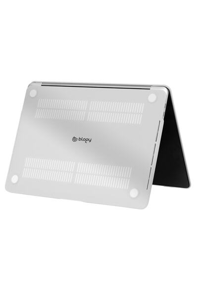 Buff Labs Blogy Macbook Pro 14.2 Inç Crystal Fit Kılıf Clear