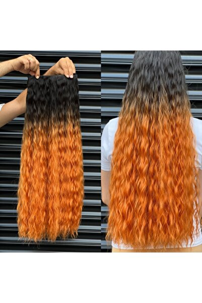 PERUK Luxury Half Moon + 2 Side