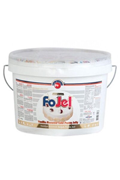 FO Beyaz Vanilya Aromalı Soğuk Pasta Jöle 7 Kg