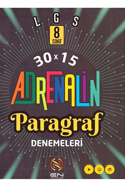 En Yayınları En Lgs Adrenalin 30*15 Paragraf Deneme