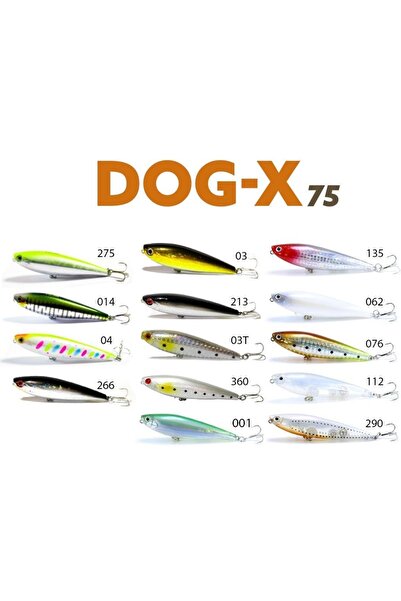 Fujin Fujın Dog-x 7.5cm 8.5gr Maket Balık Renk 03t