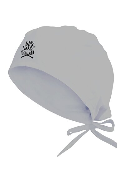 Tasarım Trend Aşçı Kep | Chef Bonesi | Aşçı Bonesi | Gri