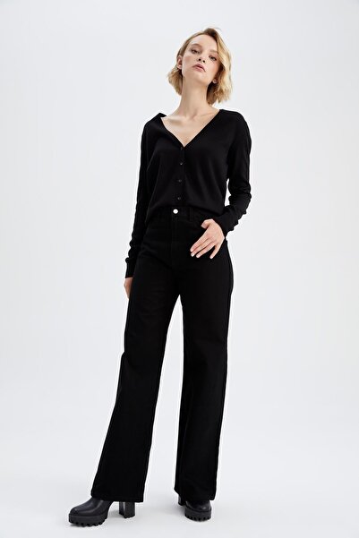 DeFacto Φαρδύ ψηλόμεσο παντελόνι