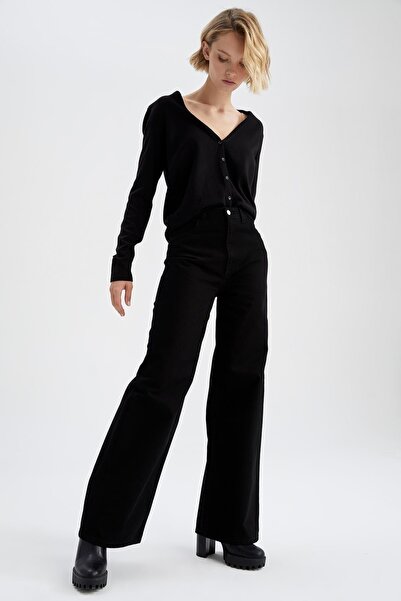 DeFacto Φαρδύ ψηλόμεσο παντελόνι